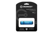 Image de Kingston Technology IronKey 64Go USB-C Vault Privacy 50C chiffrée AES-256, FIPS 197 (IKVP50C/64GB)