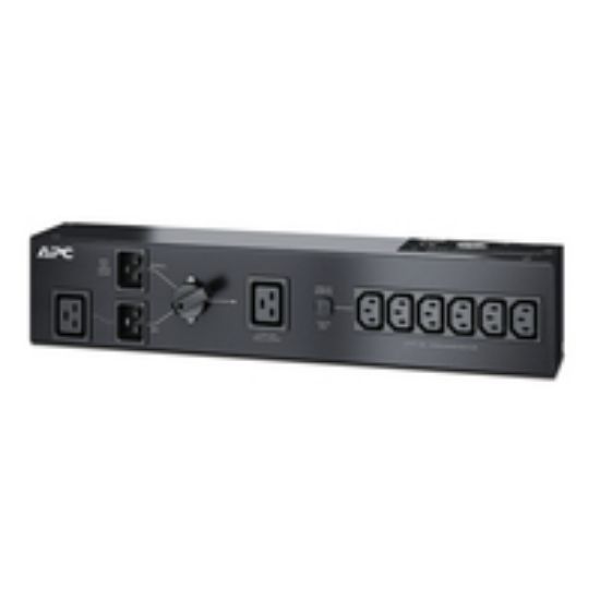 Image de APC Service Bypass PDU 230V 16AMP W/ (6) IEC C13 And (1) C19 (SBP3000RMI)