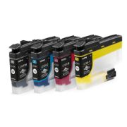 Image de Brother - Pack de 4 cartouches d'encre transparentes (LC424VAL)