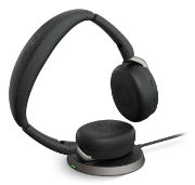 Image de Jabra Evolve2 65 Flex Casque Avec fil &sans fil Arceau Bureau/Centre d'appels Bluetooth Noir (26699-989-889)
