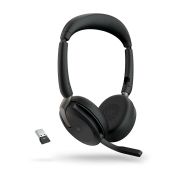 Image de Jabra Evolve2 65 Flex Casque Avec fil &sans fil Arceau Bureau/Centre d'appels Bluetooth Noir (26699-999-989)