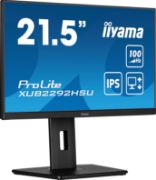 Image de iiyama ProLite écran plat de PC 54,6 cm (21.5") 1920 x 1080 pixels Full HD LED Noir (XUB2292HSU-B6)