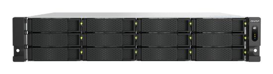 Image de QNAP TS-H1277AXU-RP NAS Rack (2 U) AMD Ryzen™ 7 32 Go DDR5 0 To QuTS hero Noir (TS-H1277AXU-RP-R7-32G)