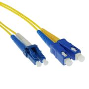 Image de ACT câble InfiniBand et à fibres optiques 5 m LC SC Jaune (RL8905)