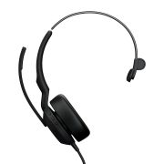 Image de Jabra Evolve2 50 Casque Avec fil Arceau Bureau/Centre d'appels USB Type-C Noir (25089-899-899)