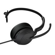 Image de Jabra Evolve2 50 Casque Avec fil Arceau Bureau/Centre d'appels USB Type-C Noir (25089-899-899)