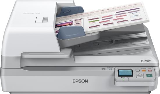 Image de Epson WorkForce DS-70000N Numériseur à plat et adf 600 x 600 DPI A3 Gris (B11B204331BT)
