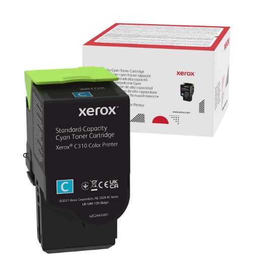 Image de Xerox Cartouche de toner Cyan de Capacité standard Imprimante couleur ® C310?/?multifonctions ® C315 (2000 pages) - (006R04357)