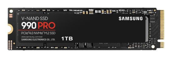 Image de Samsung 990 PRO 1 To M.2 PCI Express 4.0 NVMe V-NAND MLC (MZ-V9P1T0BW)