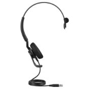 Image de Jabra écouteur/casque Avec fil Arceau Bureau/Centre d'appels USB Type-A Noir (5093-610-279)