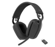 Image de Logitech Zone Vibe Casque Sans fil Arceau Appels/Musique Bluetooth Graphite (981-001199)