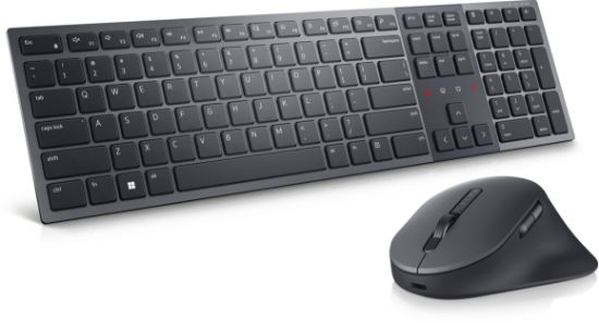 Image de DELL Clavier et souris de collaboration Pro Premium - KM900 - États-Unis international (QWERTY) (KM900-GR-INT)