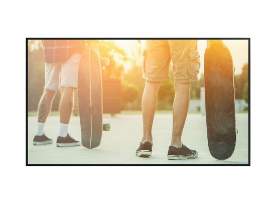 Image de NEC MultiSync P495 PG-2 En forme de kiosk 124,5 cm (49") LED 700 cd/m² Noir Intégré dans le processeur 24/7 (60005858)