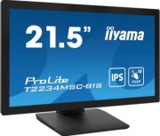 Image de iiyama ProLite écran plat de PC 54,6 cm (21.5") 1920 x 1080 pixels Full HD Écran tactile Noir (T2234MSC-B1S)