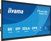 Image de iiyama Écran d'affichage dynamique Écran plat interactif 2,17 m (85.6") Wifi 550 cd/m² 4K Ultra HD Noir Écran tactile Intégré dans le processeur Android (TE8615A-B1AG)
