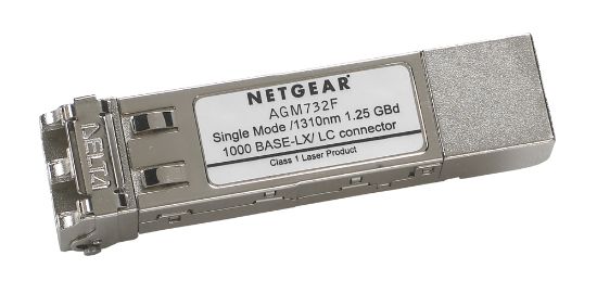 Image de NETGEAR Fibre Gigabit 1000Base-LX (LC) SFP GBIC Module module émetteur-récepteur de réseau (AGM732F)