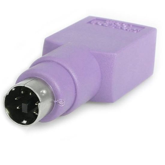 Image de StarTech.com Adaptateur Clavier USB vers PS/2 - USB A Femelle - PS/2 Mâle (GC46FMKEY)