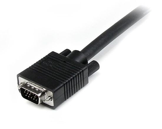 Image de StarTech.com Câble VGA coaxial de 1m HD15 pour écran haute résolution M/M (MXTMMHQ1M)
