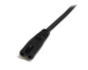 Image de StarTech.com Cordon d'alimentation standard de 2 m pour ordinateur portatif - Europe vers C7 (PXT101NBEU)