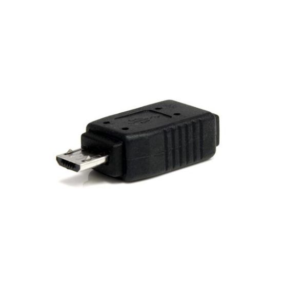 Image de StarTech.com Adaptateur Micro USB vers Mini USB 2.0 - Mini USB Femelle - Micro USB Mâle (UUSBMUSBMF)