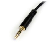 Image de StarTech.com câble audio 0,91 m 3,5mm Noir (MU3MMSRA)