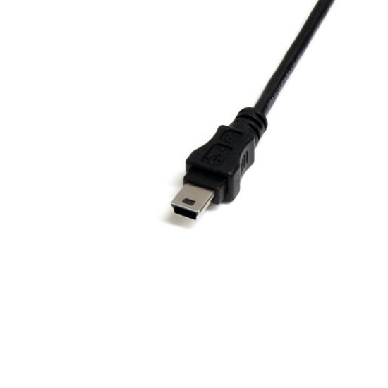 Image de StarTech.com Câble Mini USB 2.0 de 30cm - USB A vers Mini B - F/M (USBMUSBFM1)