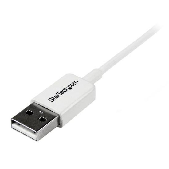 Image de StarTech.com Câble Micro USB 1 m - A vers Micro B - Blanc (USBPAUB1MW)