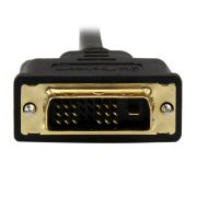Image de StarTech.com Câble Mini HDMI vers DVI de 1m - Câble DVI-D vers HDMI (1920x1200p) - Mini HDMI Mâle 19 Broches vers DVI-D Mâle - Câble Convertisseur pour Moniteur Numérique M/M (HDCDVIMM1M)