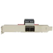 Image de StarTech.com Adaptateur Mini SAS 2x SFF-8643 interne vers 2x SFF-8644 externe avec supports - 12 Gb/s (SFF86448PLT2)