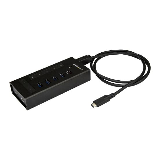 Image de StarTech.com Hub USB-C à 7 ports en métal - USB Type-C vers 5x USB A et 2x USB-C - USB 3.0 - 5Gbps (HB30C5A2CST)