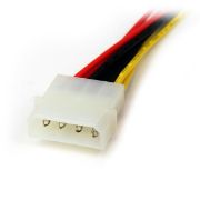 Image de StarTech.com Câble d'Alimentation Adaptateur en Y Molex vers Double SATA - 30 cm (PYO2LP4SATA)