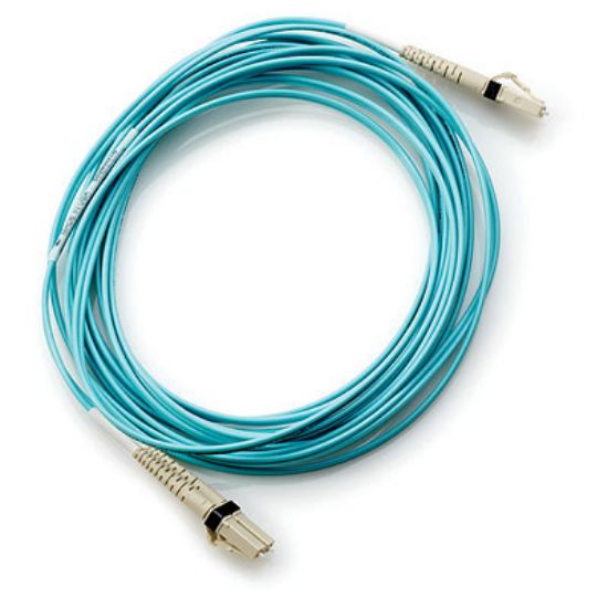 Image de HP LC to LC Multi-mode OM3 2-Fiber 15.0m 1-Pack Fiber Optic Cable câble InfiniBand et à fibres optiques (AJ837A)