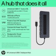 Image de HP Concentrateur multiport USB-C universel (50H98AA#ABB)