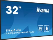 Image de iiyama Écran d'affichage dynamique Écran plat de signalisation numérique 80 cm (31.5") LCD Wifi 500 cd/m² Full HD Noir Intégré dans le processeur Android 11 24/7 (LH3275HS-B1AG)