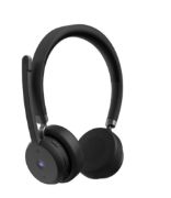 Image de Lenovo Wireless VoIP Headset Casque Sans fil Arceau Bureau/Centre d'appels Bluetooth Noir (4XD1M80020)