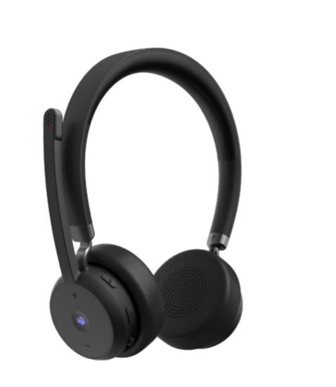 Image de Lenovo Wireless VoIP Headset Casque Sans fil Arceau Bureau/Centre d'appels Bluetooth Noir (4XD1M80020)