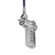 Image de StarTech.com Lot de 25 Antivols Universels de 2m pour Ordinateur Portable, Câble de Sécurité Sérialisé pour Ordinateur Portable/PC, Compatible avec Noble Wedge®/Nano ... (UNIVCS25-LAPTOP-LOCK)