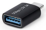 Image de StarTech.com Adaptateur USB-C vers USB-A, USB 5Gbps, 3A, Convertisseur USB-C Mâle vers USB-A Femelle, Boîtier Métallique Durable - Compatible Thunderbolt (USB31CAADGCP)