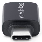 Image de StarTech.com Adaptateur USB-C vers USB-A, USB 5Gbps, 3A, Convertisseur USB-C Mâle vers USB-A Femelle, Boîtier Métallique Durable - Compatible Thunderbolt (USB31CAADGCP)