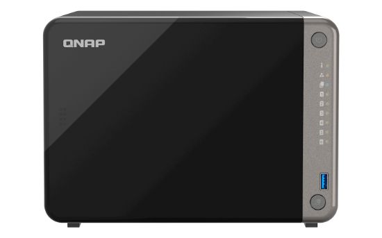 Image de QNAP serveur de stockage NAS Tower ARM Cortex-A76 8 Go Noir (TS-AI642-8G)