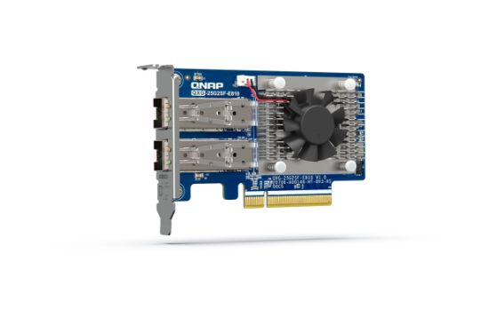 Image de QNAP carte réseau Interne Fibre 25000 Mbit/s (QXG-25G2SF-E810)