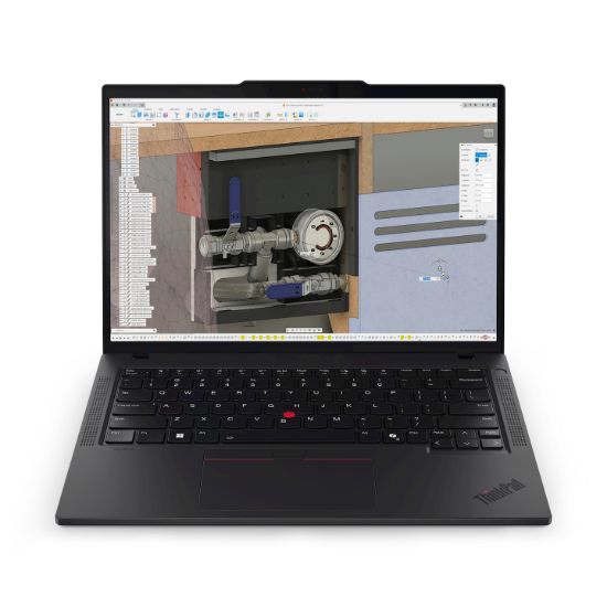 Image de Lenovo ThinkPad P14s Gen 6 (AMD) Copilot+ PC AMD Ryzen AI 7 PRO 350 Station de travail mobile 35,6 cm (14") WUXGA 32 Go DDR5-SDRAM 1 To SSD Wi-Fi 7 (802.11be) Windows 11 Pro B ... (21QL003QMB)