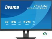 Image de iiyama ProLite écran plat de PC 81,3 cm (32") 2560 x 1440 pixels Quad HD LED Noir (XUB3297QSNP-B1)