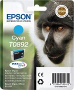 Image de Epson Monkey Cartouche "Singe" - Encre DURABrite Ultra C (C13T08924011)