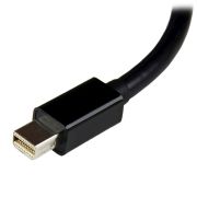 Image de StarTech.com Adaptateur Mini DisplayPort vers DVI - Convertisseur Mini DP à DVI-D - Vidéo 1080p - mDP ou TB 1/2 Mac/PC vers Moniteur DVI - Câble Compact mDP 1.2 vers DVI Single- ... (MDP2DVI3)