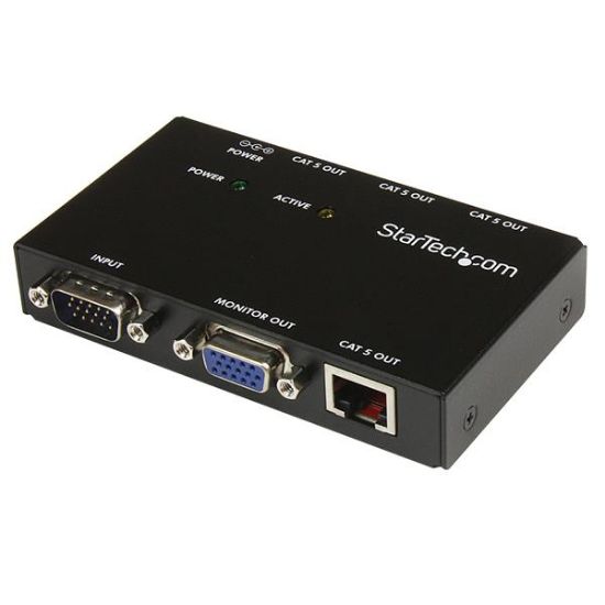 Image de StarTech.com Extendeur vidéo VGA sur Cat5 4 ports - 150 m (ST1214T)