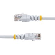 Image de StarTech.com Câble patch UTP Cat5e de 15 m avec RJ45 moulé blanc - Cordon de connexion de 15 m (M45PAT15MWH)