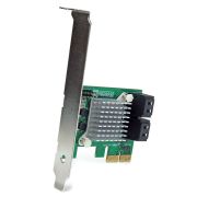 Image de StarTech.com Carte Contrôleur RAID PCI Express 2.0 SATA III 6Gbps à 4 ports avec HyperDuo SSD Tiering - Adaptateur Contrôleur PCIe SATA 3 (PEXSAT34RH)