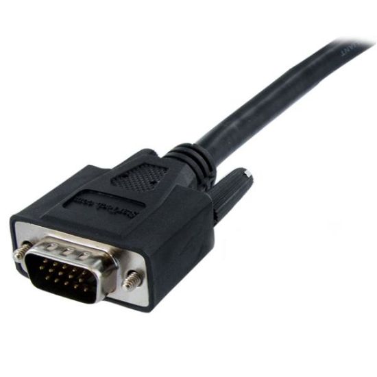 Image de StarTech.com Câble écran DVI vers VGA - DVI-A (M) vers VGA HD15 (M) - 2m - Cordon DVI-A vers VGA (DVIVGAMM2M)