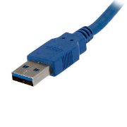 Image de StarTech.com Câble d'extension bleu SuperSpeed USB 3.0 A vers A 1 m - M/F (USB3SEXT1M)